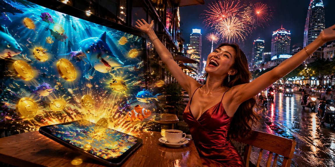 Người dùng tại TP. Hồ Chí Minh trải nghiệm cược thể thao trên điện thoại trong quán cà phê