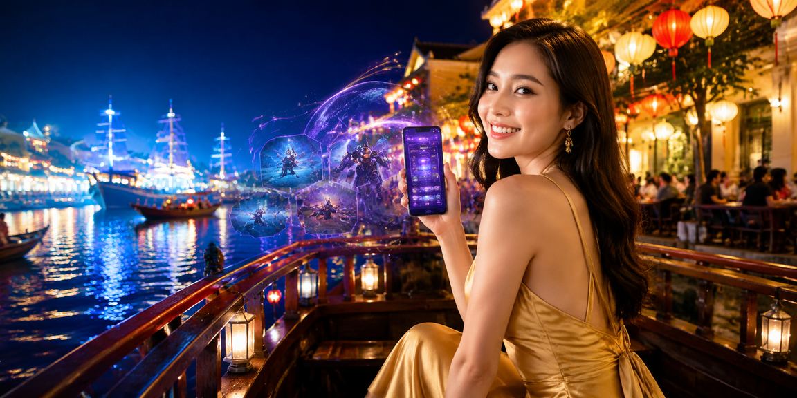 Người chơi esports tại Hội An tham gia đặt cược jackpot trên di động